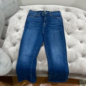 For all man kind high waisted slim kick flare